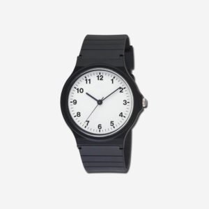 Black wrist watch