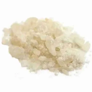 Morceaux de poudre cristalline de 2-FDCK (2F-kétamine)